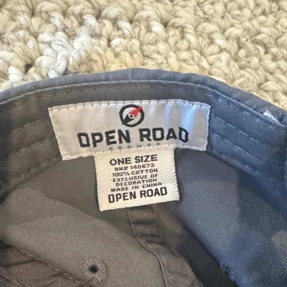 Open Road Charcoal gray Dog Mom baseball cap Hat